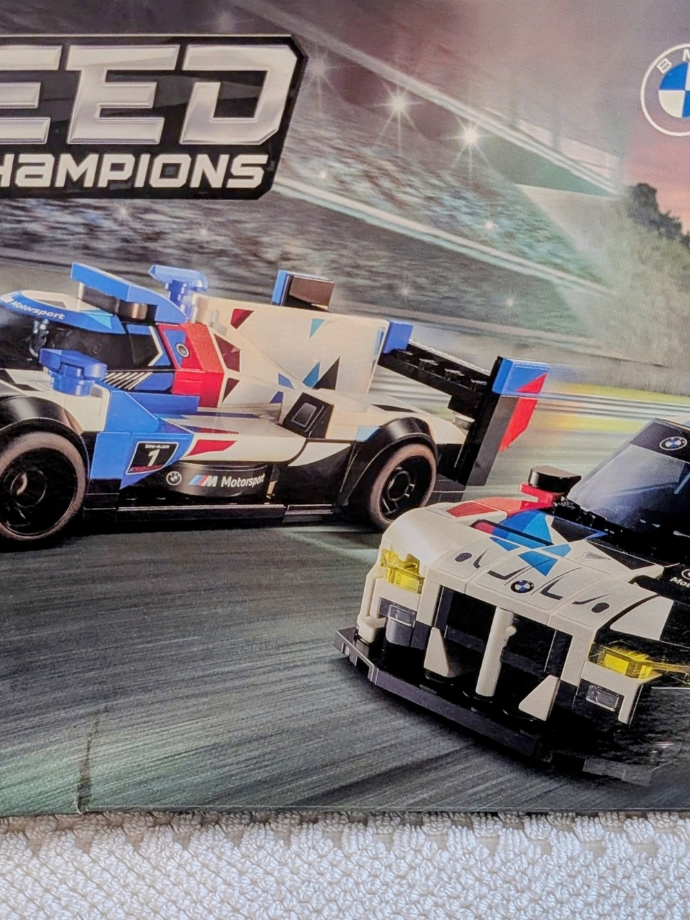 Lego Speed Champions BMW Race Cars - Multi Colored 676 Pcs Model 76922 New
